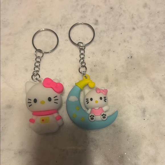 Hello Kitty Keychain Duo NWOT - Picture 1 of 1